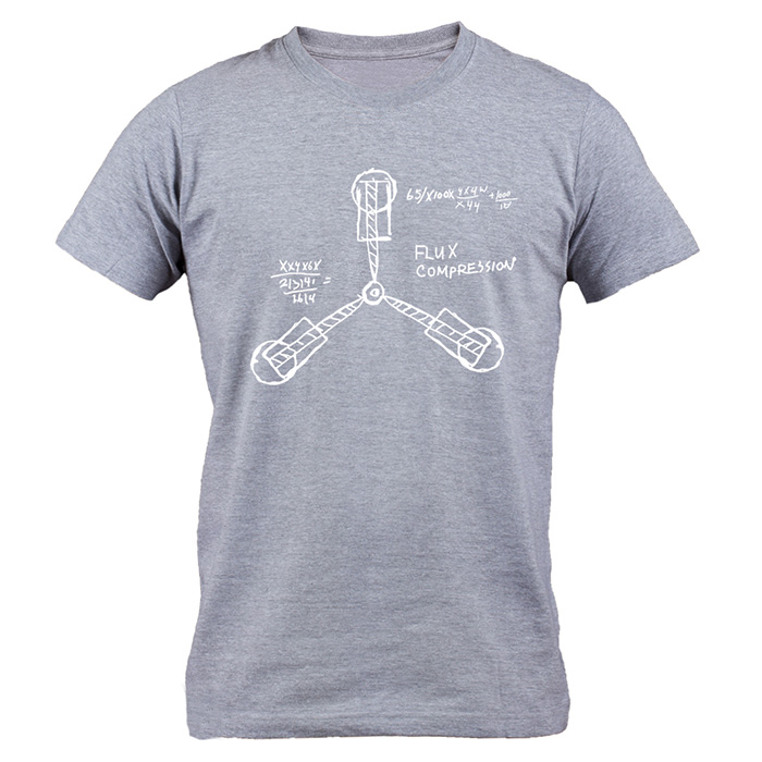 Мужская футболка Серый S